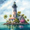 Diamond Painting-DIY Full Round Drill Lighthouse