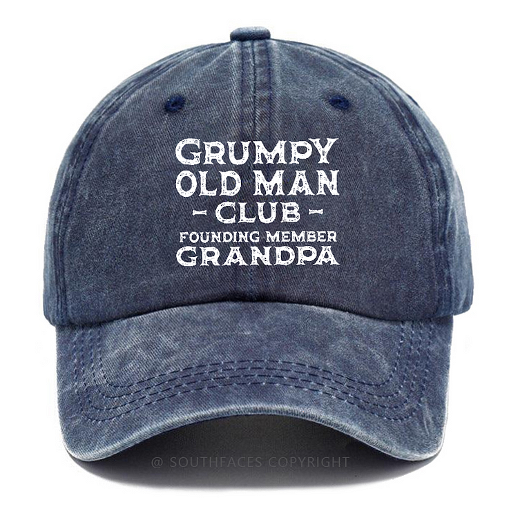 Grumpy Old Man Club Founding Member Grandpa Hat