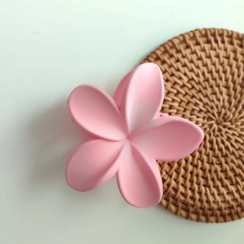 Egg Flower Hairpin Transparent AB Color Grab Hair Shark Clip Gradient Hair Grab Advanced Hair Accessories