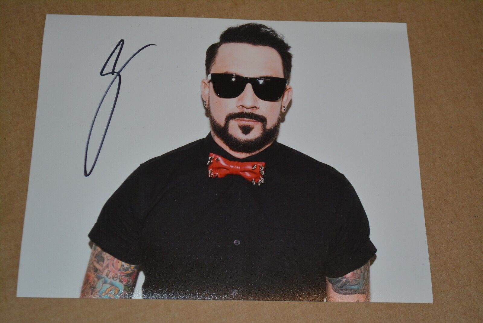 AJ MCLEAN signed autograph In Person 8x10 ( 20x25 cm) BACKSTREET BOYS