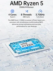 GMKtec G10 AMD Ryzen 5 3500U Mini PC