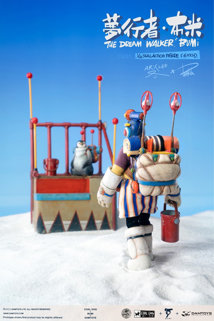 【IN STOCK】Coaldog x Damtoys Cs021 The Dream Walker Bumi 1/12 Scale Action Figure