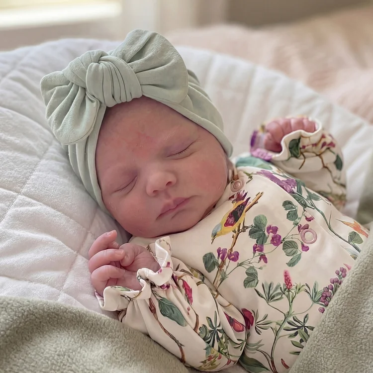 [Pre-Order]Realistic Baby Girl/Boy 12"/16" Sizes, Reborn Newborn Girl with Soft Natural Skin
