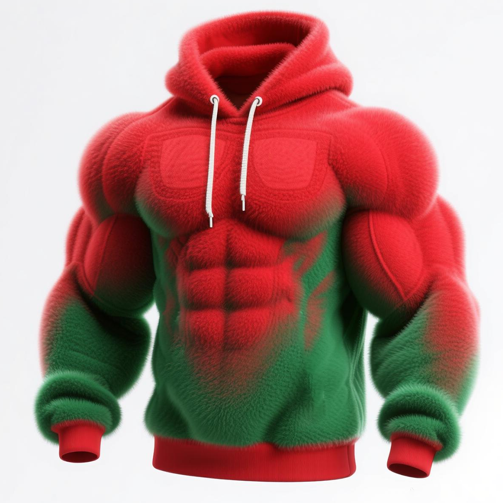 3D Print Christmas Hoodie-inspireuse