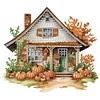 Diamond Painting-DIY Crystal Rhinestone Pumpkin House