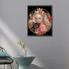 uk.everydayedeals (Limited Stock)Diamond Painting - Round AB Drills - Literary Retro Girl(45*55cm)
