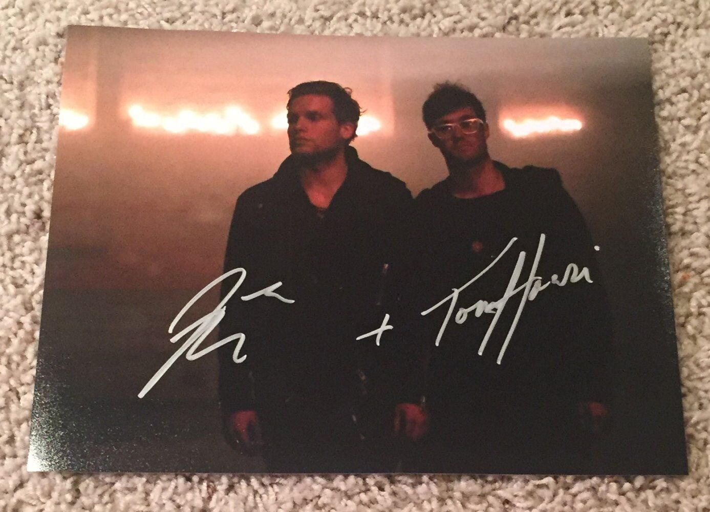 BOB MOSES BAND SIGNED AUTOGRAPH 8x10 Photo Poster painting E w/EXACT PROOF TOM HOWIE & JIMMY