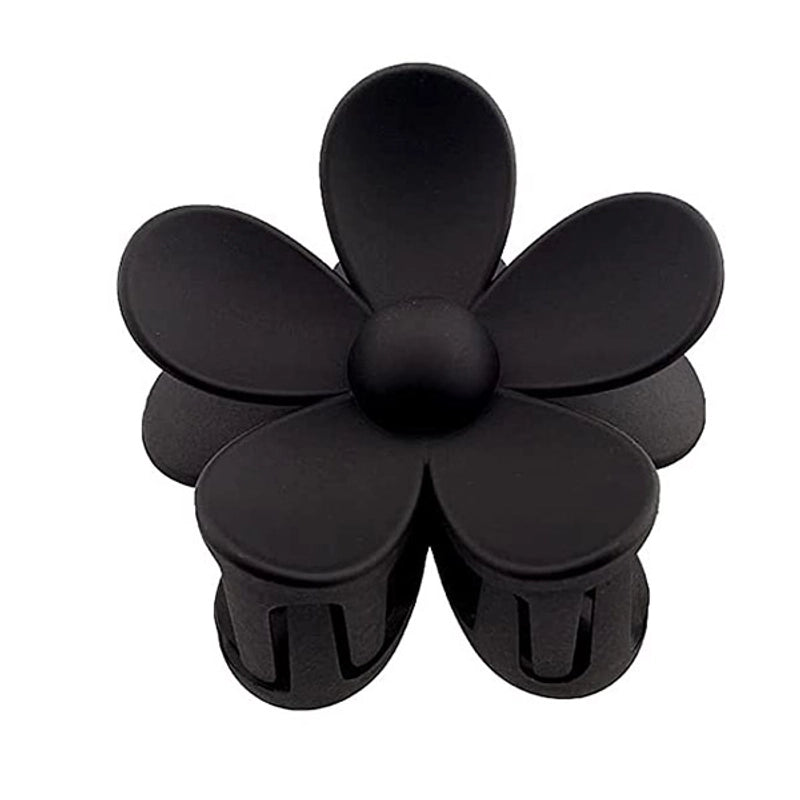 Women’s Sweet Korean Style Flower Plastic Stoving Varnish Hair Claws