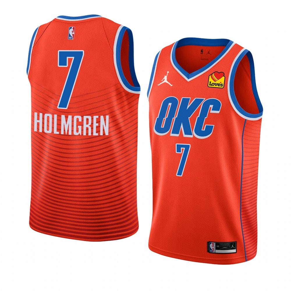 Chet Holmgren Oklahoma City Thunder Statement Jersey mysite