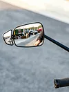 for 15-22mm Handlebars ABS Rearview Mirror EBike & Commuter for Road Safety