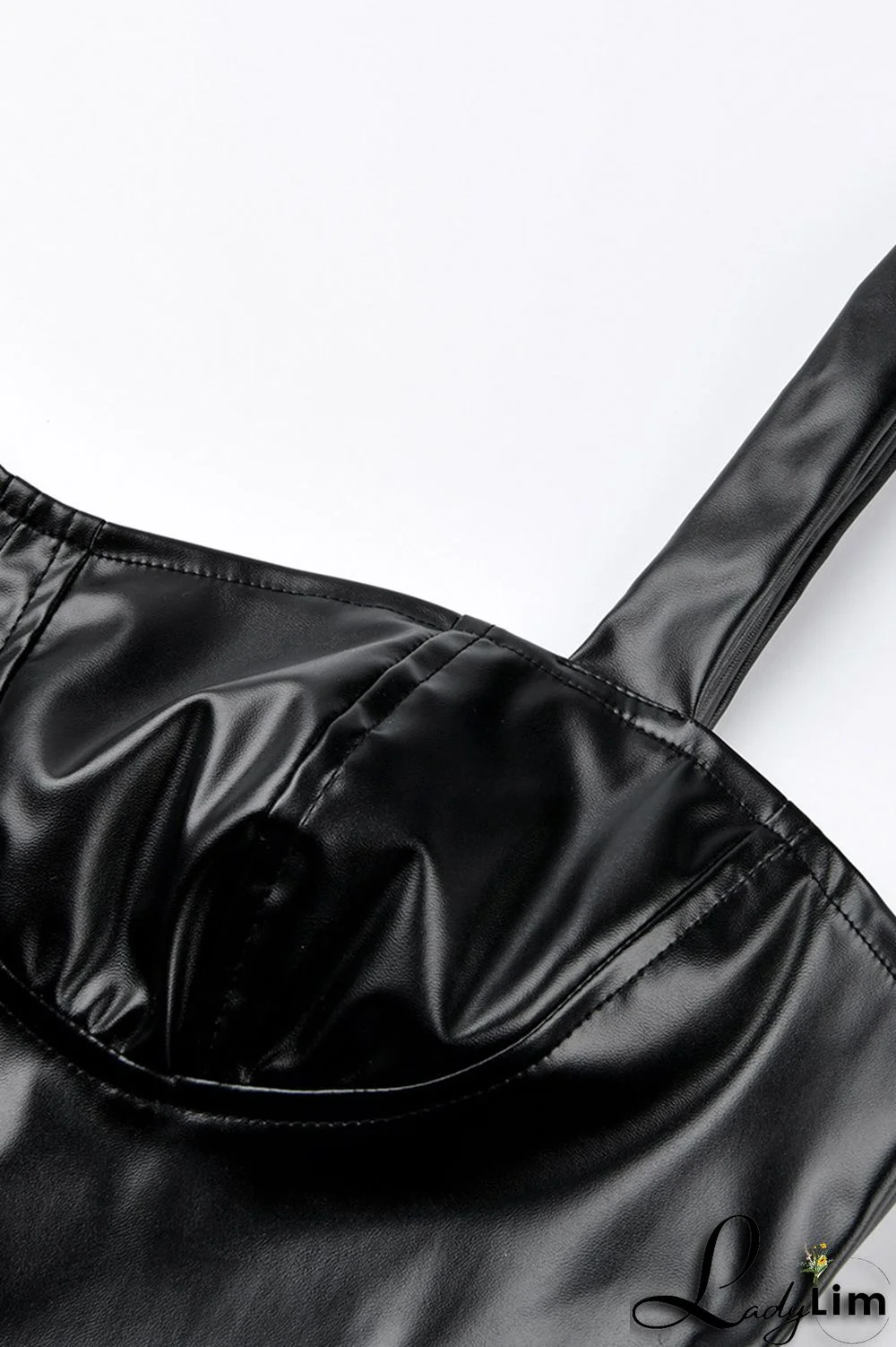 Brown Sexy Casual Solid Vests Square Collar Tops (Without Shirt)