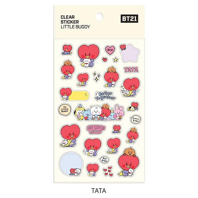 BT21 Little Buddy Cute Sticker