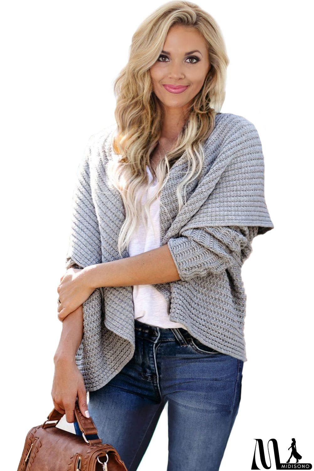 MidiSono - Cashmere Blend Convertible Cardigan