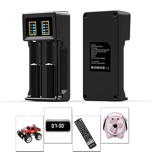 18650 USB Battery Charger 2-Bay