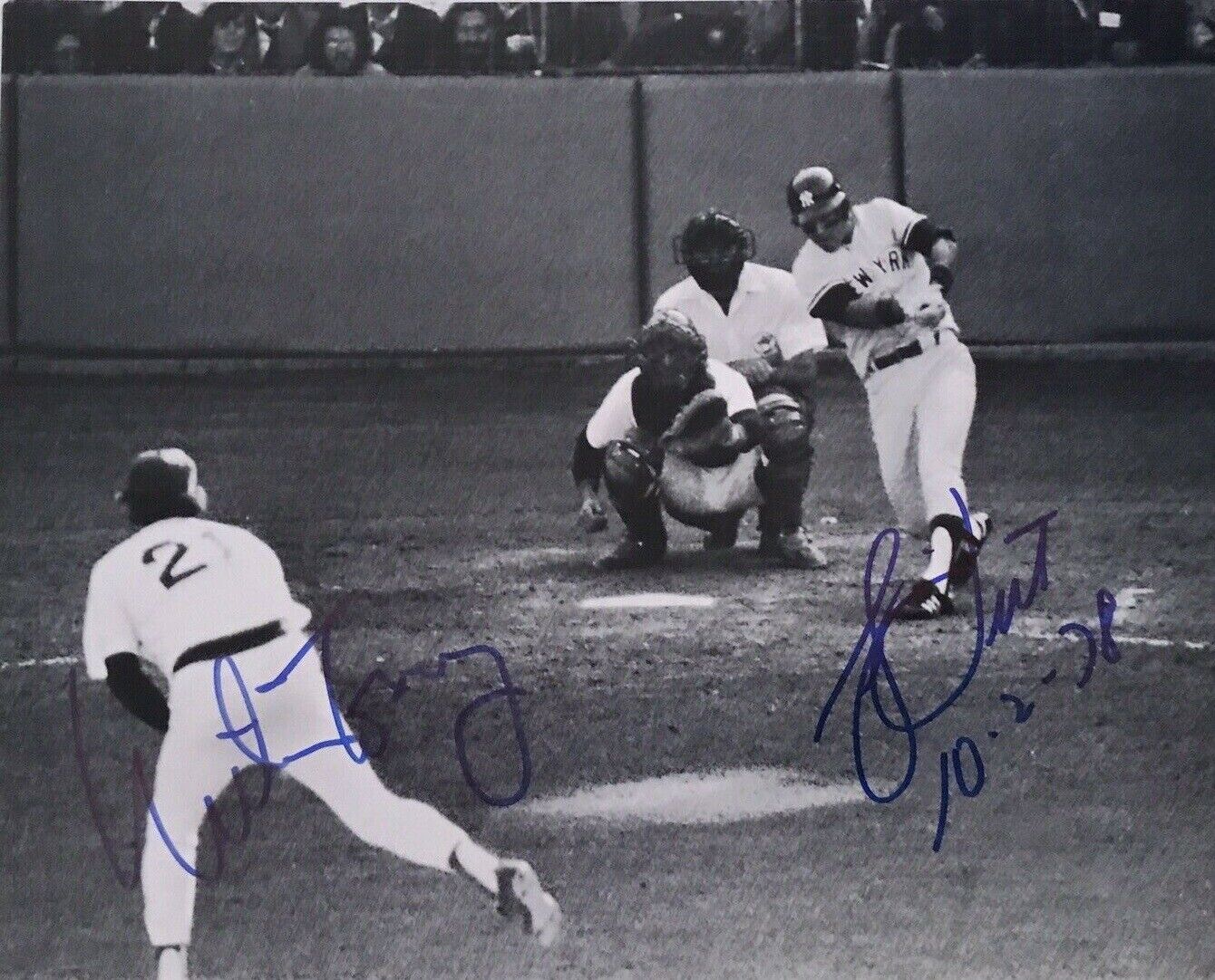 Bucky Dent / Mike Torrez Autographed Signed 8x10 Photo Poster painting ( Yankees ) REPRINT