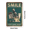Toilette - Panneaux en &eacute;tain m&eacute;tallique(20*30cm/30*40cm)