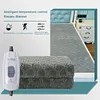 Plush Electric Blanket Winter Warm Throw Single Velvet Smart Office Grey Blanket