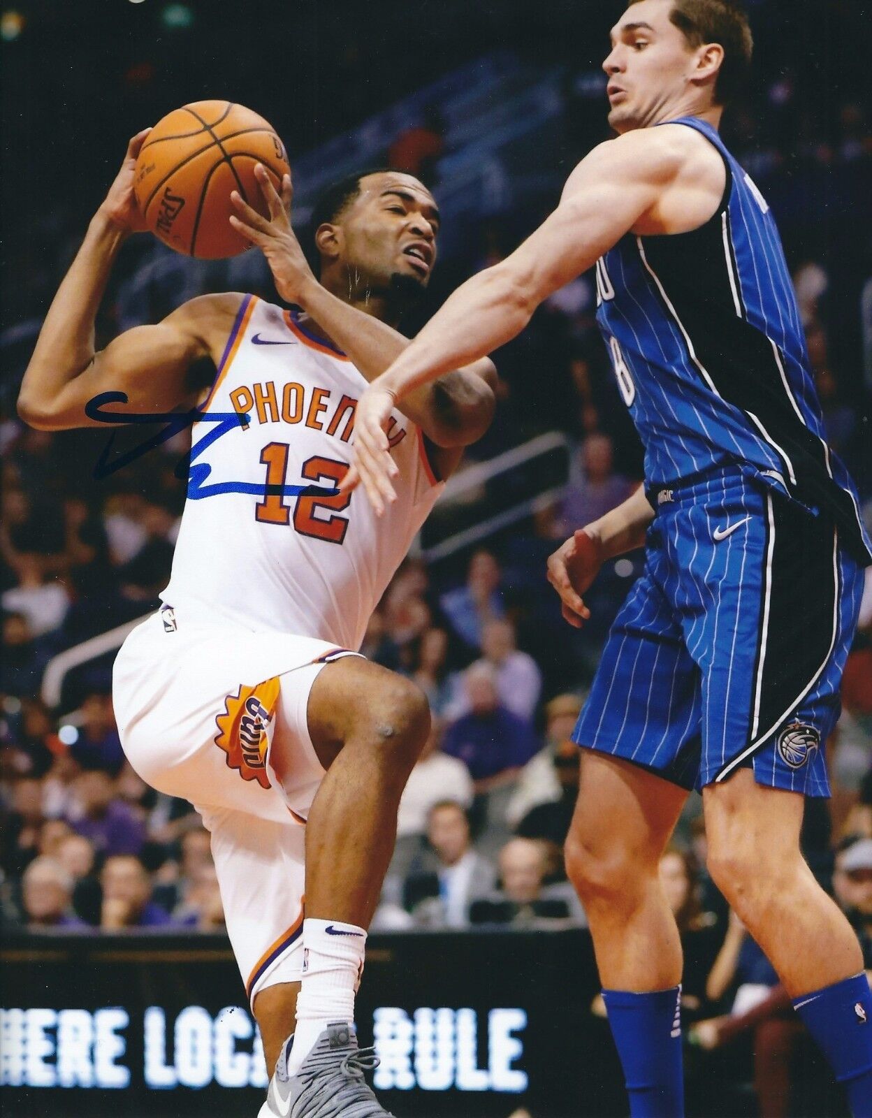 Signed 8x10 T.J. WARREN Phoenix Suns Autographed Photo Poster painting w/COA