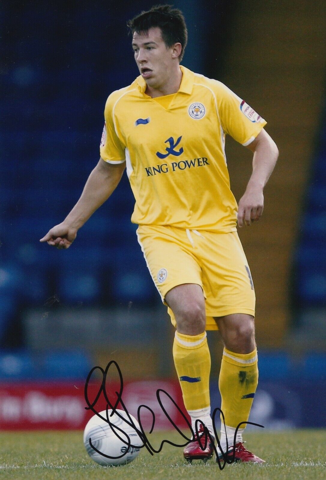 Sean St Ledger Hand Signed 12x8 Photo Poster painting - Leicester City - Football Autograph.