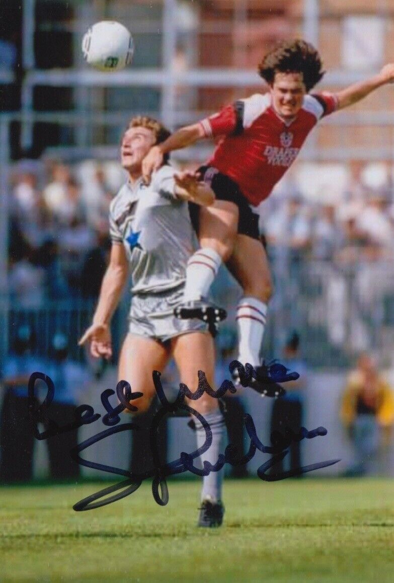 STEVE MORAN HAND SIGNED 6X4 Photo Poster painting SOUTHAMPTON FOOTBALL AUTOGRAPH 1