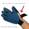 Bath Brush Cat Dog Comb Grooming Glove Pet Shedding Grooming Gloves Comb Hand Shaped Glove Five Fingers pet Clean Comb Color