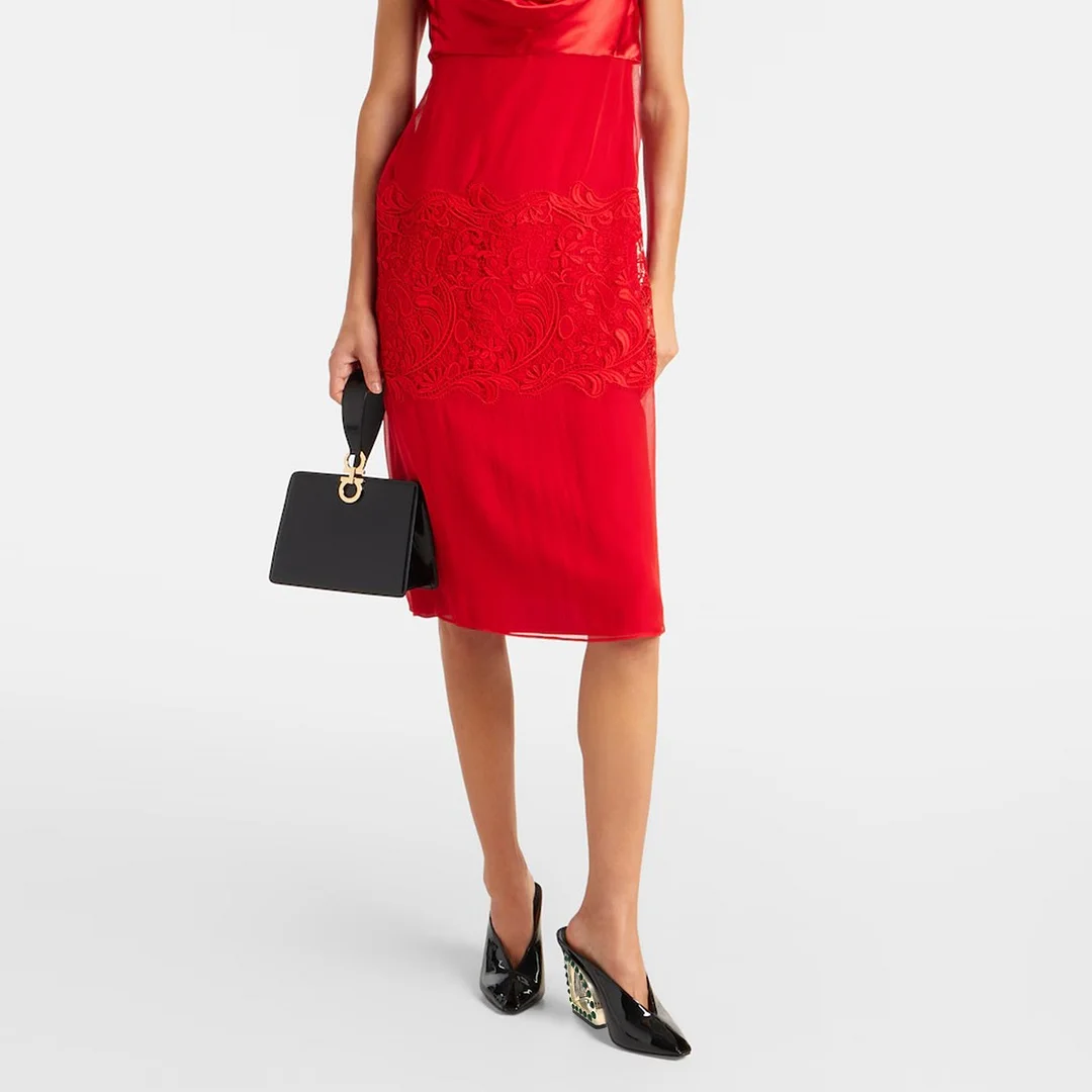 Women's Fashion Black Peep Toe Sculptural Heeled Mules with Rhinestone