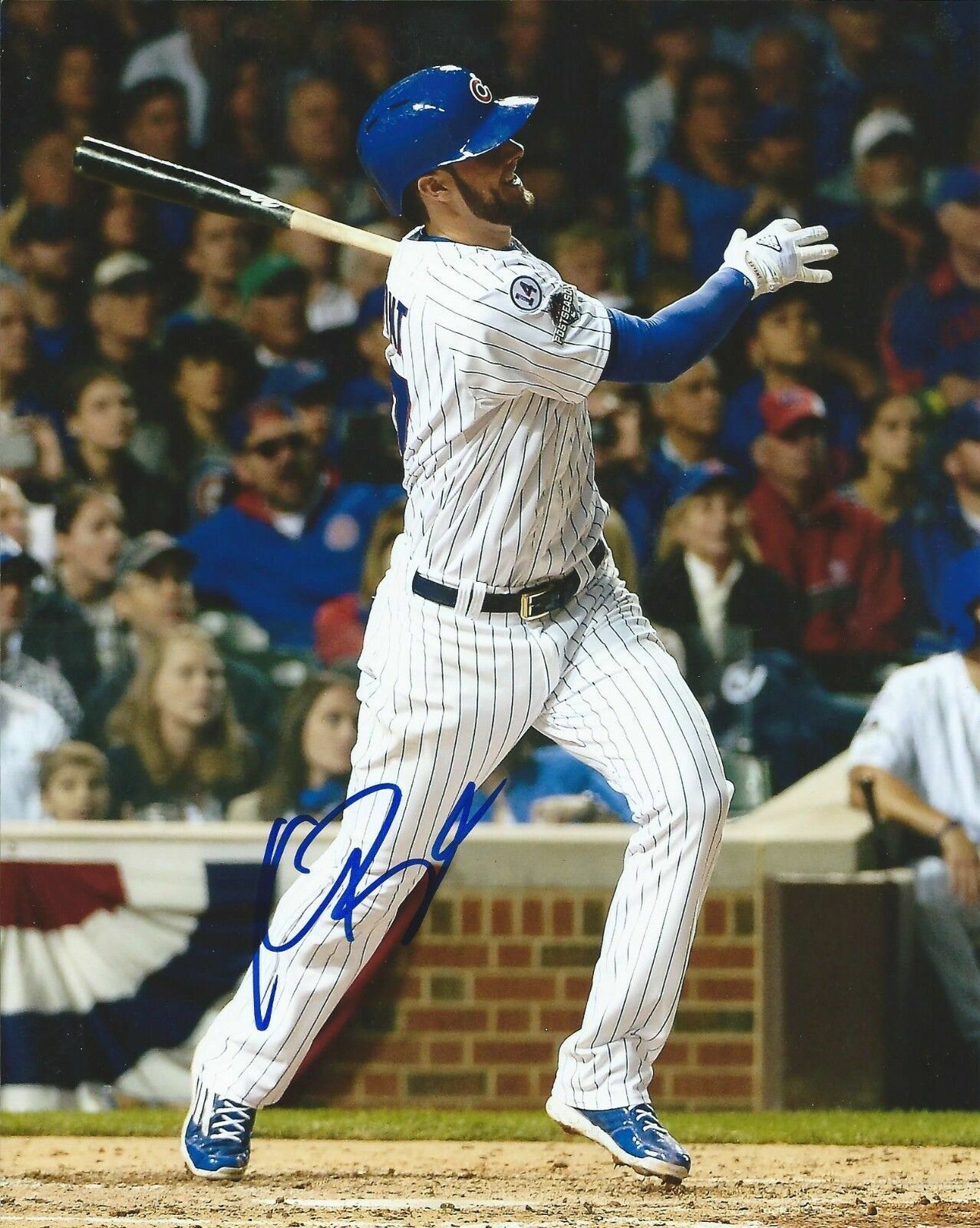 Kris Bryant 8x10 SIGNED Photo Poster painting AUTOGRAPHED ( CUBS ) REPRINT