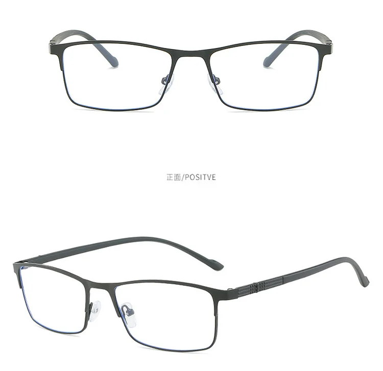 VCKA Square Frame Men Women Discoloration Myopia Glasses Anti-blue Light Business Spectacles Astigmatism Customize  -50~-600
