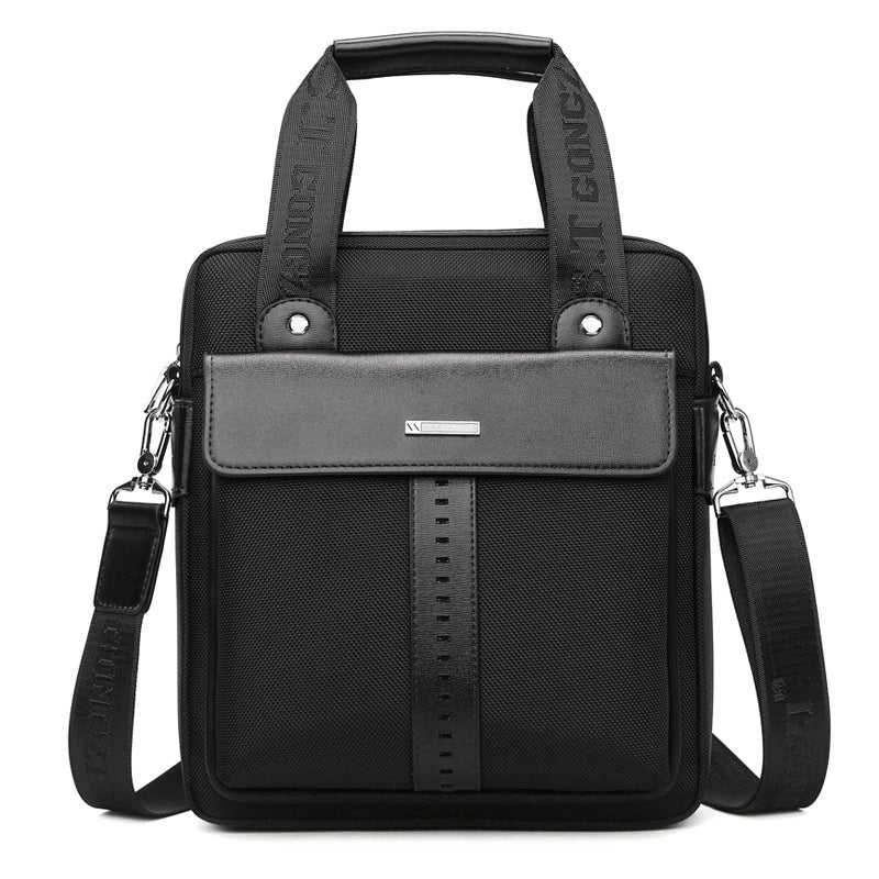 Business Men’s Briefcase Canvas Handbag Oxford Hand File Business Work Computer Bag Large Capacity Men’s Bag