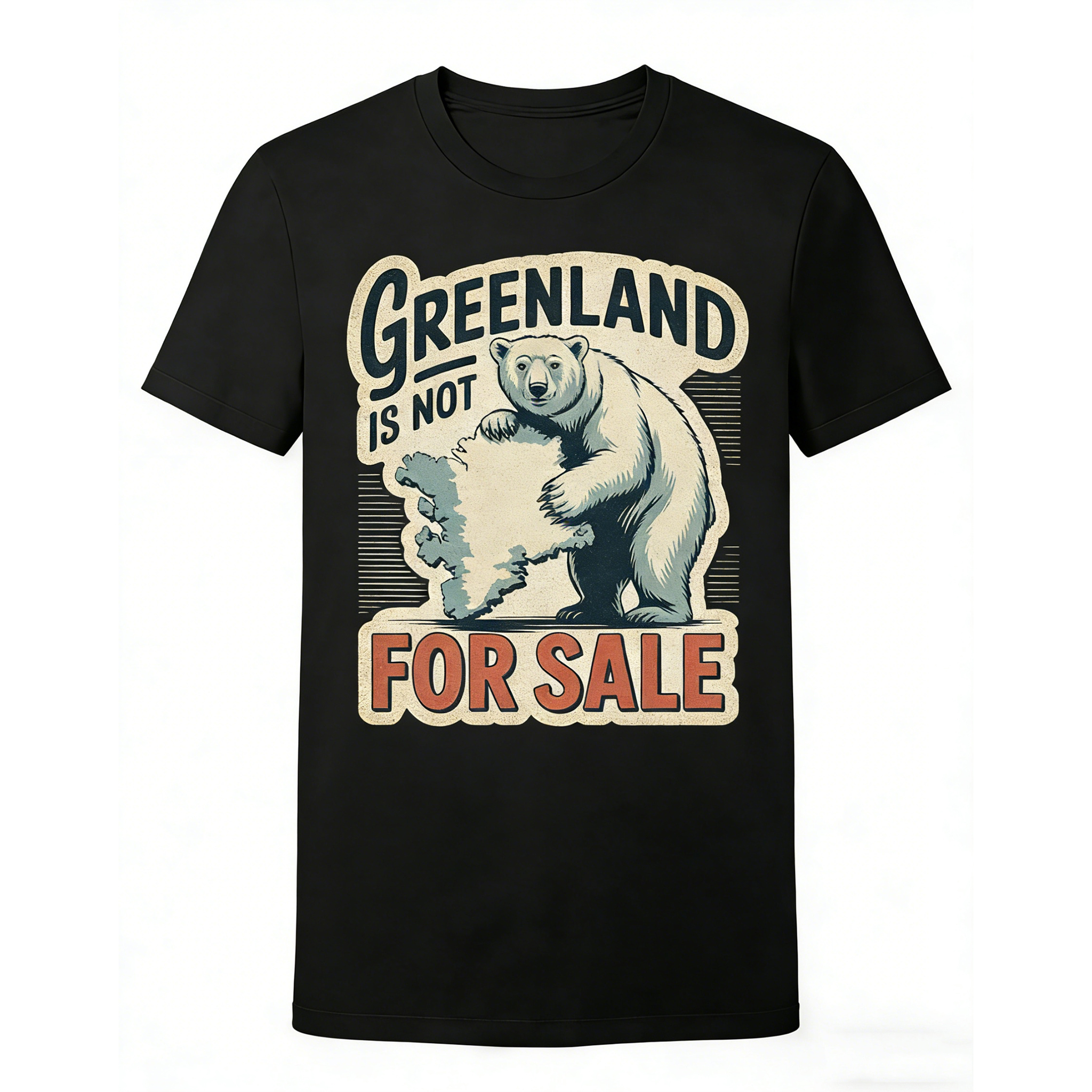 Men's Casual T-shirts That Are Always With Greenland. artswardrobe