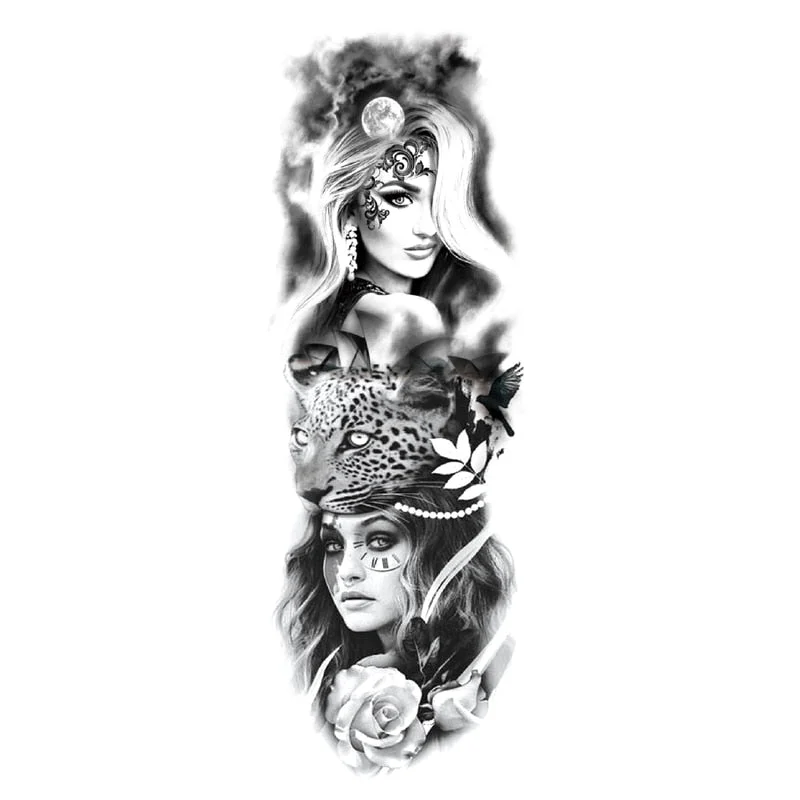 Temporary Fake Tattoo Butterfly For Woman Fashion Women Girl Temporary Paper Sticker Flower Fake Tattoo For Women Waterproof