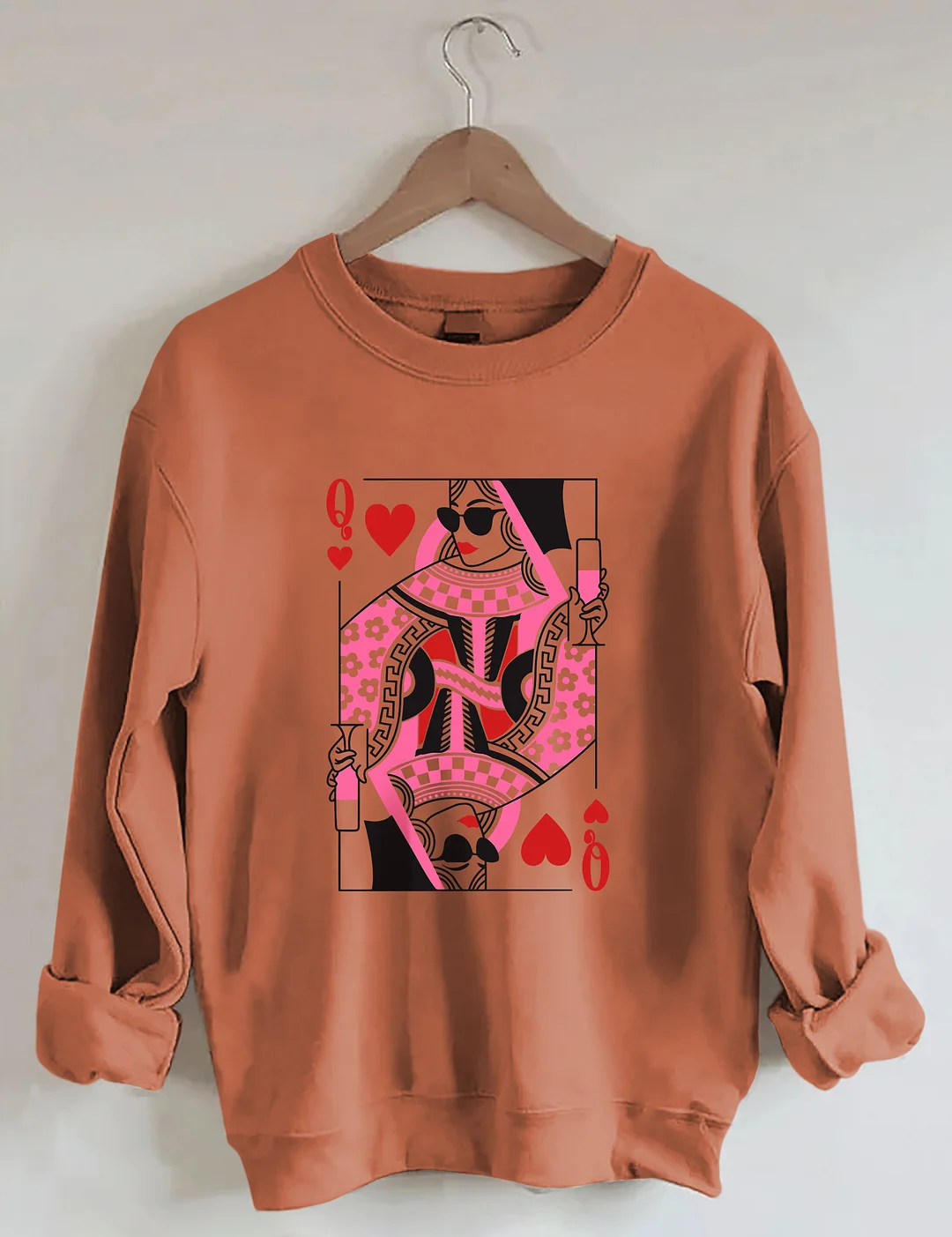 Queen Of Hearts Sweatshirt