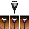 Solar Light Bug Zapper Waterproof Outdoor Mosquito Killer Solar Powered Fly Trap