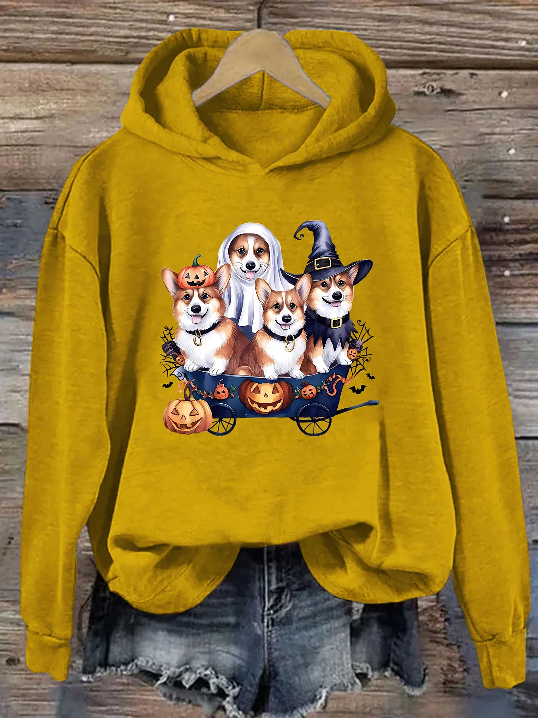 Halloween Corgi Hoodie