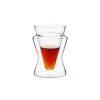 DW Double-Layer Glass Coffee Cup hHand-Brewed Coffee Tasting And Smelling Cup Ltalian Espresso Cup Glass Cup