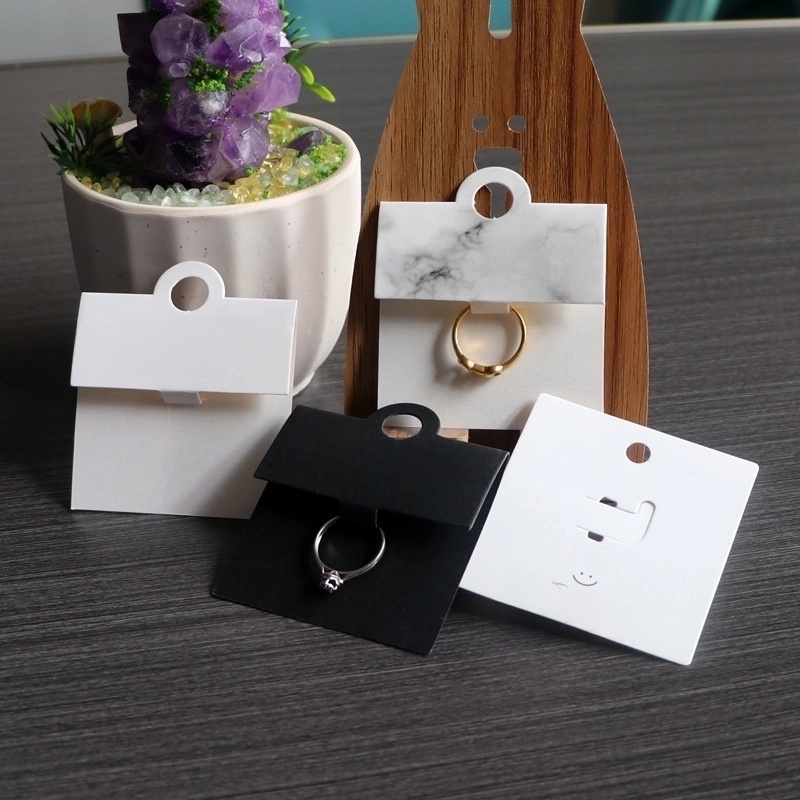 300 Pieces Paper Letter Hair Accessories Card Bracelet Card Earring Card