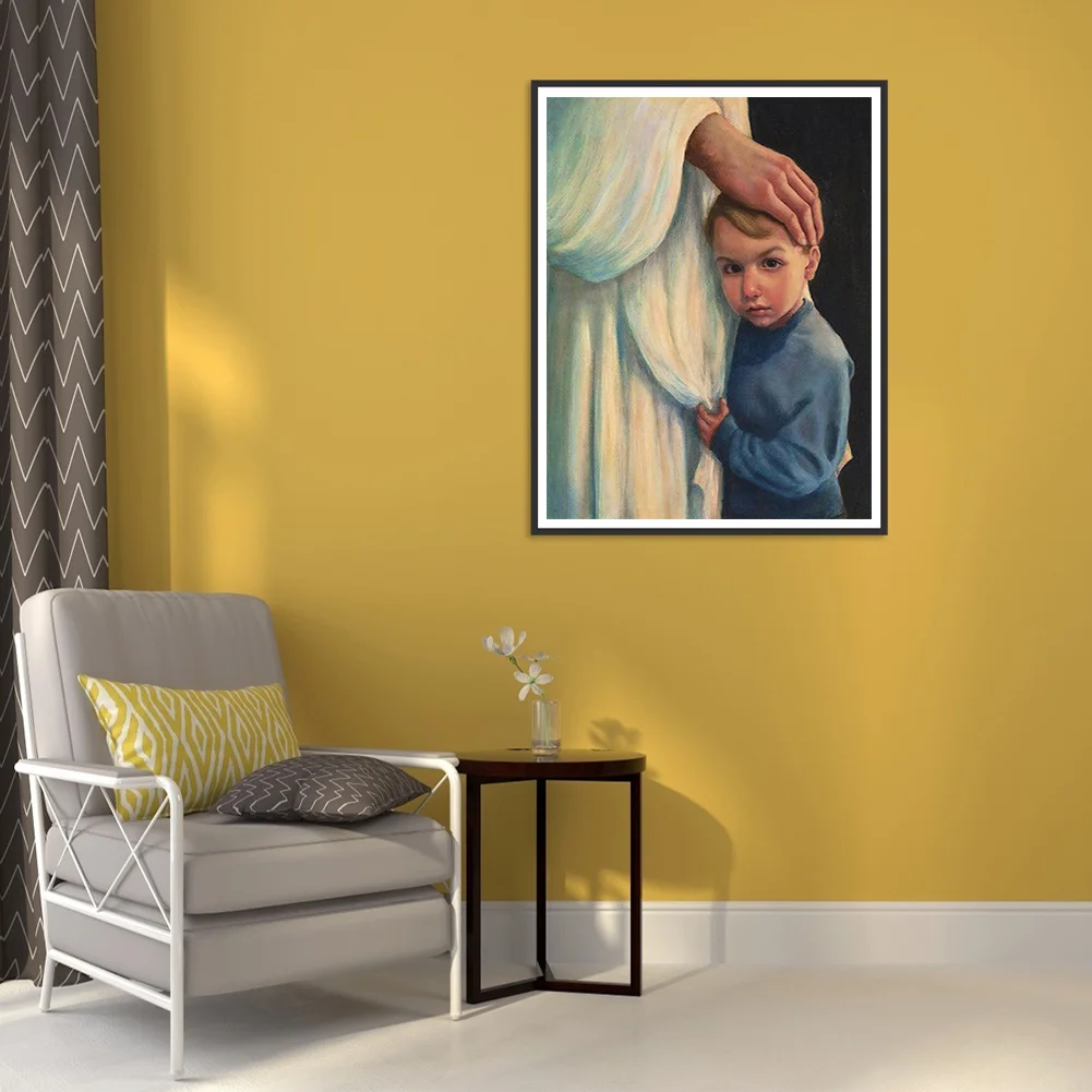 Full Round Diamond Painting 40*50cm - Jesus And Child