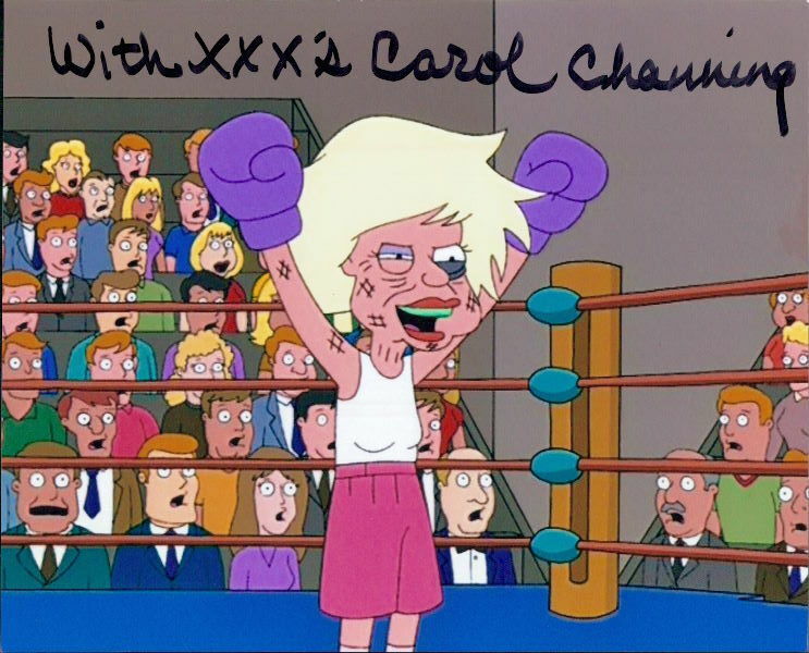 Carol Channing signed 8x10 Photo Poster painting in-person Family Guy