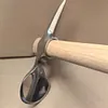 New Kame-Tsuruta Stainless Steel Mini Ice Axe Head for Outdoor Use