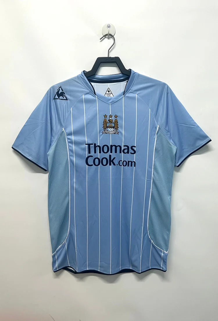 2007-08 Manchester City Home Retro Jersey