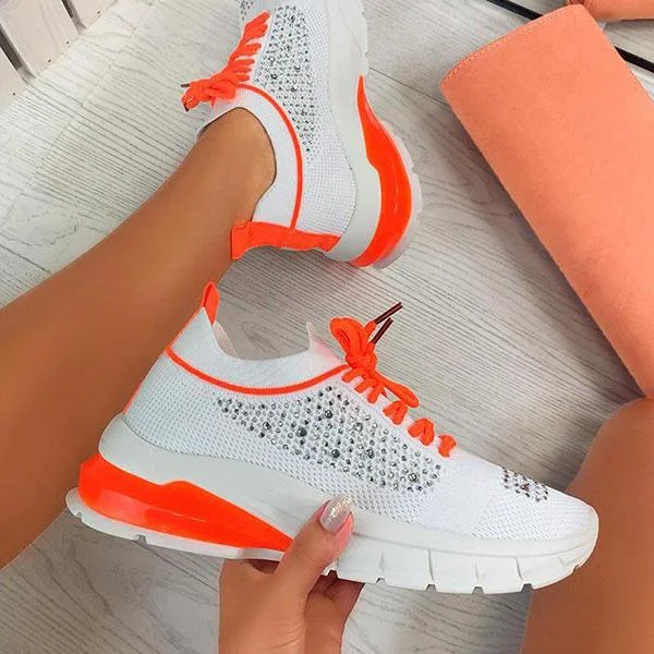 Women Sneakers Platform Shoes Female Flats Solid Casual Spring Summer 2021 New Fashion Women's Vulcanized Shoes Running Sneakers