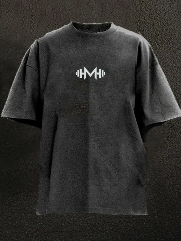 Gym Is My New Gire Friend Black Washed T-shirt / Rvogue / Rvogue