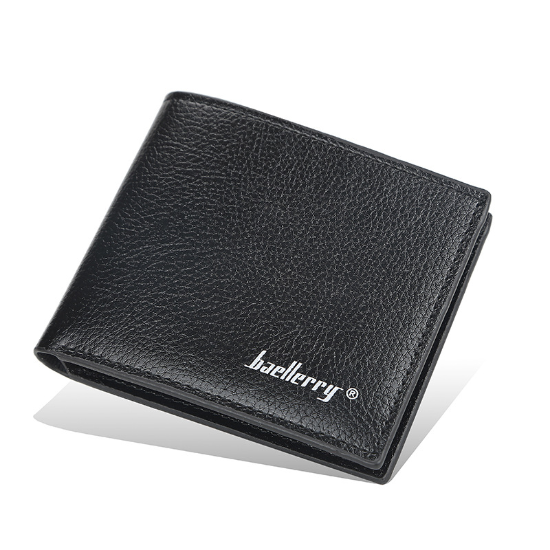 Men's Wallet Soft Leather Pebbled