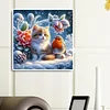 Diamond Painting - Full Round Drill - Cat(Canvas|40*40cm)