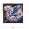 Diamond Painting-Round AB Drill Unicorn(35*35 CM)