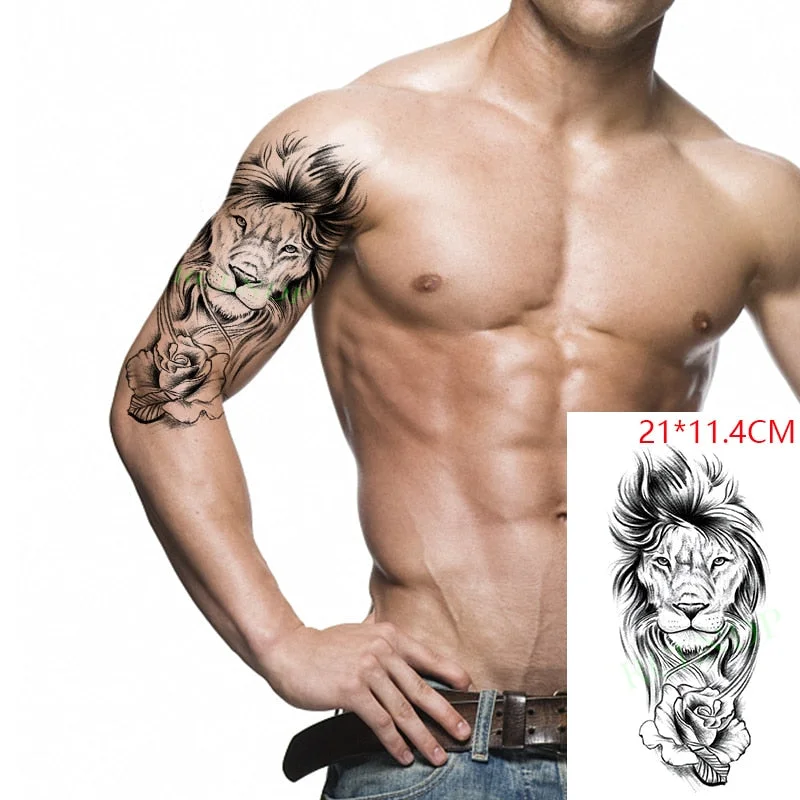 Waterproof Temporary Tattoo Sticker protector of Ancient Egypt Egyptian totem Anubis fake tatto flash tatoo for men women girl