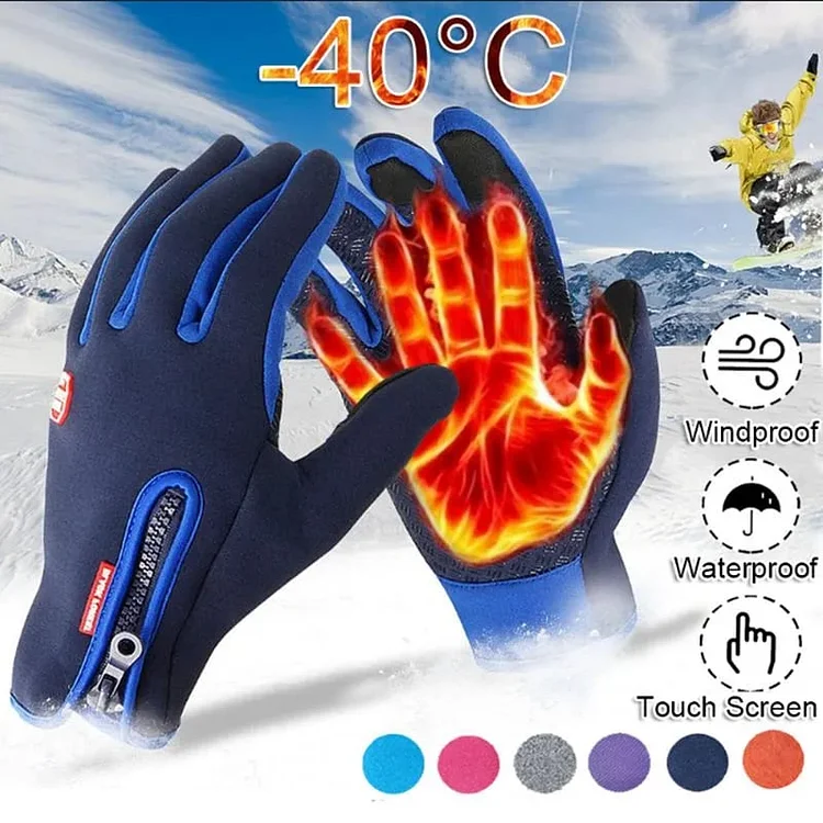 2023 Unisex Thermal Winter Gloves Touchscreen Warm, Cycling, Driving, Motorcycle