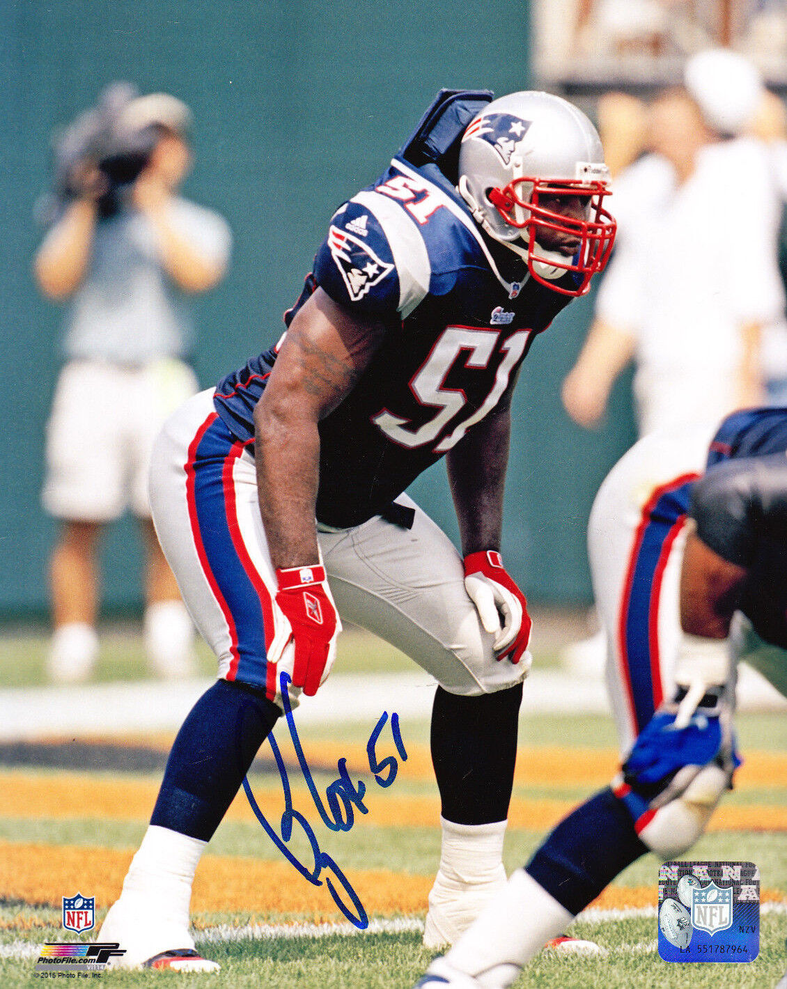 BRYAN COX AUTOGRAPH SIGNED 8X10 Photo Poster painting NEW ENGLAND PATRIOTS