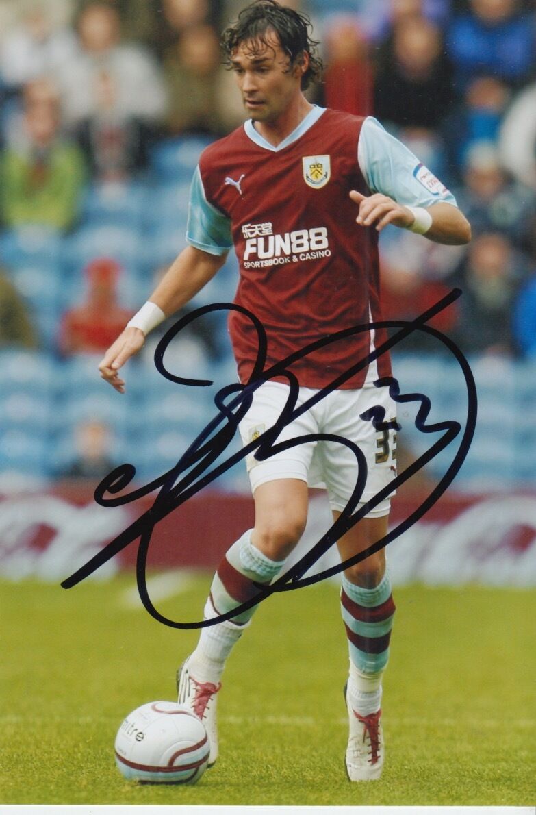 BURNLEY HAND SIGNED CHRIS EAGLES 6X4 Photo Poster painting.