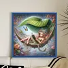 Elf Girl-11CT Stamped Cross Stitch 50*50cm/19.69*19.69in